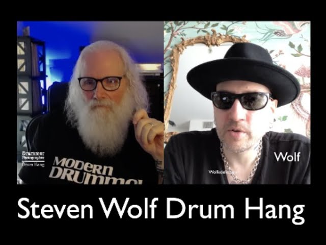 Steven Wolf  live on Drummer Photographer Drum Hang 5-15-20