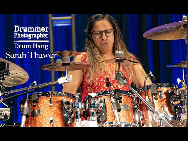 Sarah Thawer Drummer Photographer Drum Hang 5-22-20